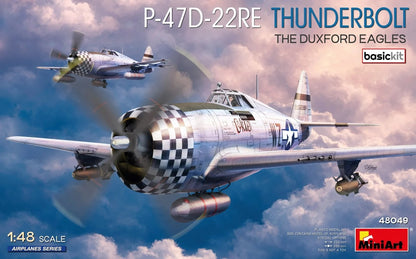 MiniArt P-47D-22RE Thunderbolt The Duxford Eagles Basic Kit - 48049 box art