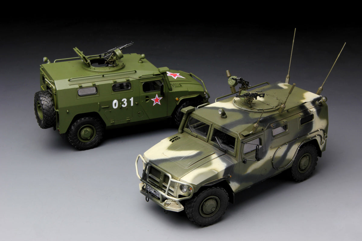 Meng 1/35 Russian GAZ-233014 STS Tiger Armoured Vehicle model kit VS-003, image 2