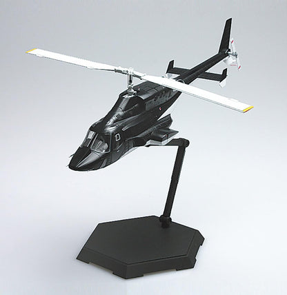Aoshima 1/48 AirWolf Helicopter w/Clear Body Option