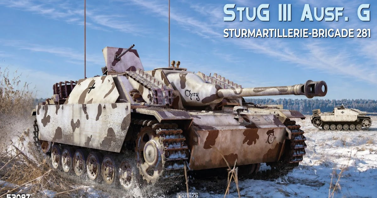 MiniArt StuG III Ausf. G Sturmartillerie-Brigade 281 - 53087 box art