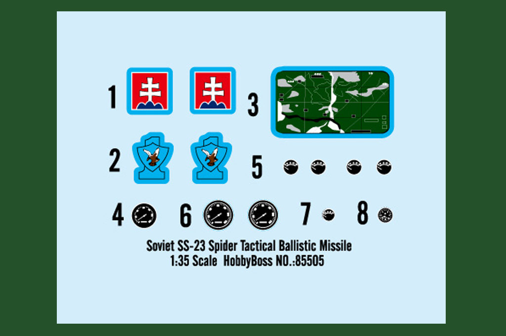 Hobby Boss 1/35 Soviet SS-23 Spider Tactical Ballistic Missile model kit 85505, image 3
