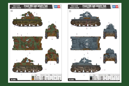 Hobby Boss 1/35 French Renault R35 Light Infantry Tank model kit 83806, image 4