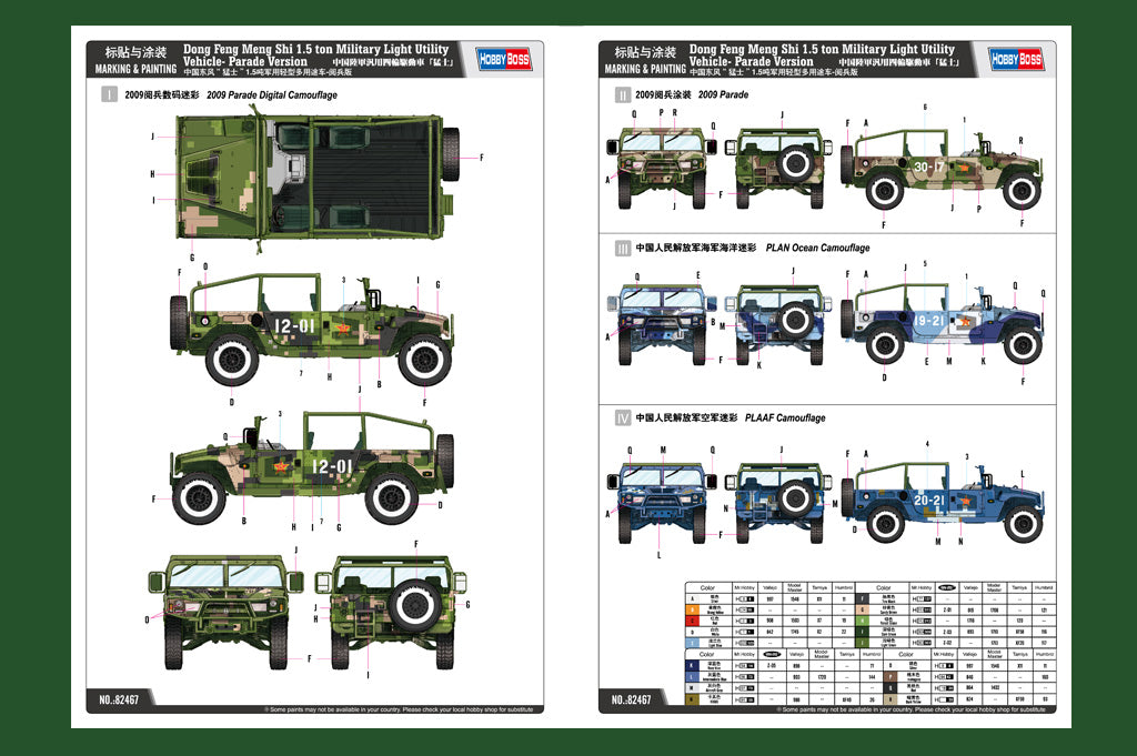 Hobby Boss 1/35 Dongfeng Mengshi 1.5 Ton Light Utility Vehicle model kit 82467, image 4