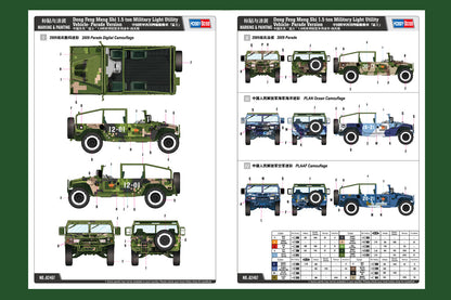 Hobby Boss 1/35 Dongfeng Mengshi 1.5 Ton Light Utility Vehicle model kit 82467, image 4