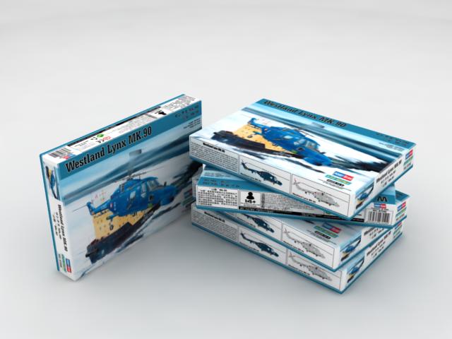 Hobby Boss 1/72 Westland Lynx Mk.90 model kit 87240, image 2