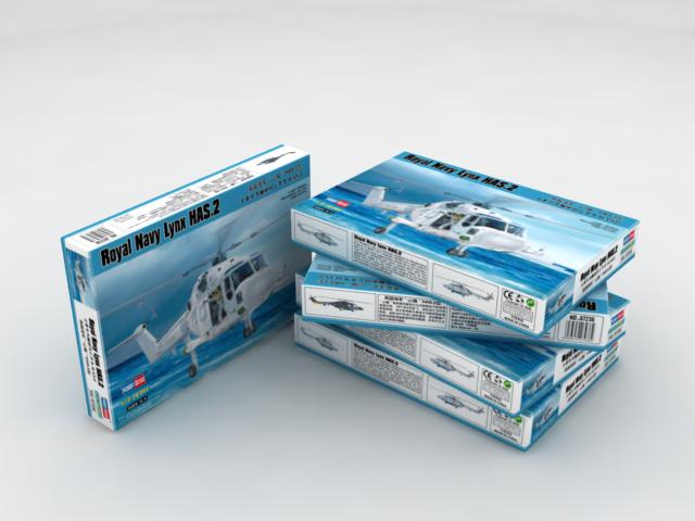 Hobby Boss 1/72 Westland Lynx HAS.2 model kit 87236, image 2