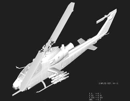 Hobby Boss 1/72 AH-1S Cobra Attack Helicopter model kit 87225, image 4