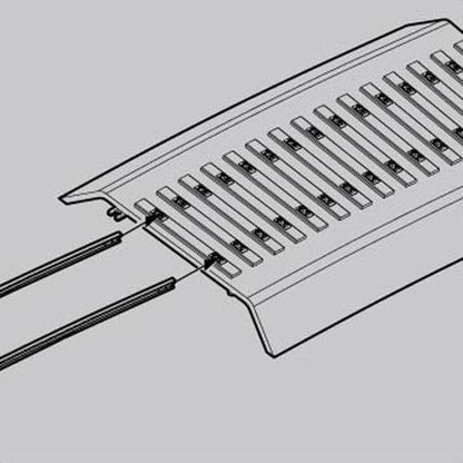 Hobby Boss 1/72 German Railway Curved Track model kit 82910, image 4