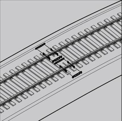 Hobby Boss 1/72 German Railway Curved Track model kit 82910, image 5