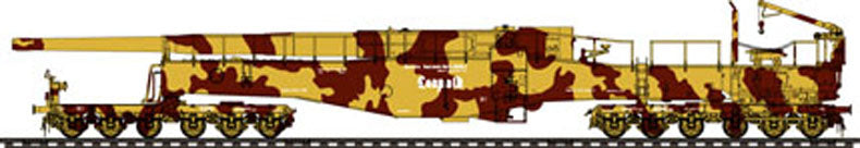 Hobby Boss 1/72 German 280mm K5(E) Railway Gun Leopold model kit 82903, image 5