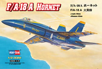 Hobby Boss 1/72 F/A-18A Hornet model kit 80268, box art