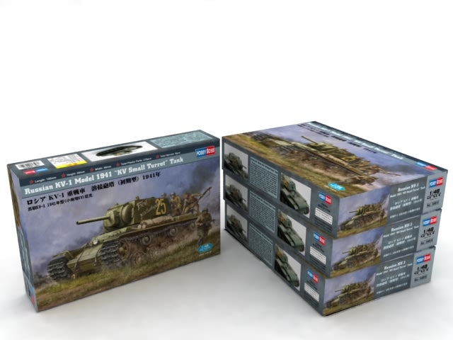 Hobby Boss 1/48 Russian KV-1 Model 1941 Heavy Tank model kit 84810, image 2