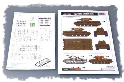 Hobby Boss 1/48 Russian KV-1 Model 1941 Heavy Tank model kit 84810, image 4