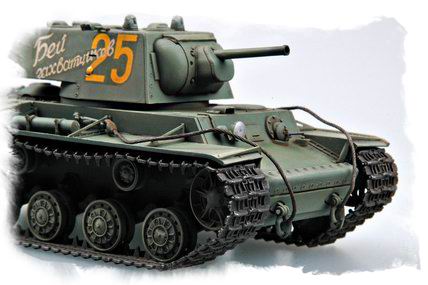 Hobby Boss 1/48 Russian KV-1 Model 1941 Heavy Tank model kit 84810, image 9