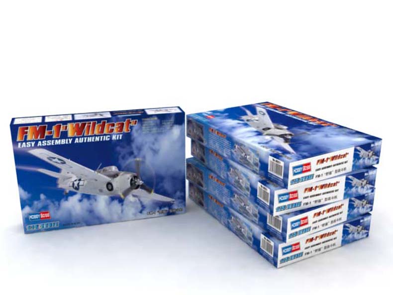 Hobby Boss 1/72 Grumman FM-1 Wildcat model kit 80221, image 2