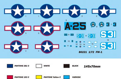 Hobby Boss 1/72 Grumman FM-1 Wildcat model kit 80221, image 3