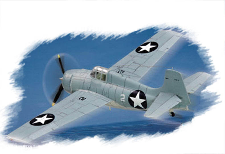 Hobby Boss 1/72 F4F-4 Wildcat model kit 80220, box art