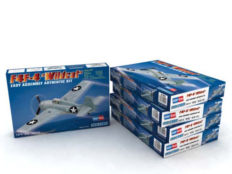 Hobby Boss 1/72 F4F-4 Wildcat model kit 80220, image 2