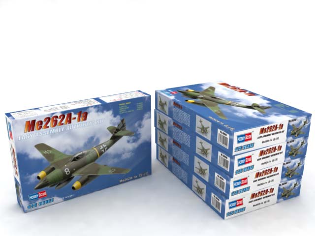 Hobby Boss 1/72 Messerschmitt Me 262 A-1a model kit 80249, image 2