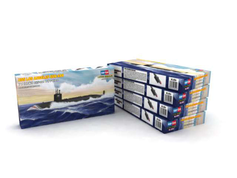 Hobby Boss 1/700 USS Los Angeles SSN-688 Attack Submarine model kit 87014, image 2