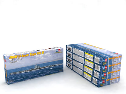 Hobby Boss 1/700 German U-Boat Type VIIB model kit 87008, image 2