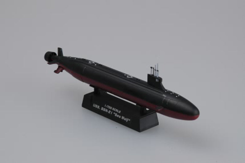 Hobby Boss 1/700 USS Seawolf SSN-21 Attack Submarine model kit 87003, image 5