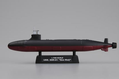 Hobby Boss 1/700 USS Seawolf SSN-21 Attack Submarine model kit 87003, image 7