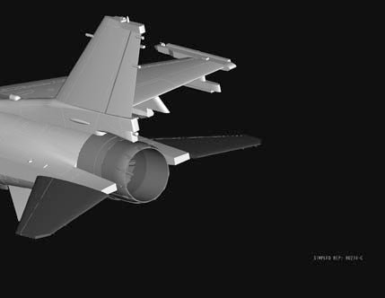 Hobby Boss 1/72 F-16C Fighting Falcon model kit 80274, image 5