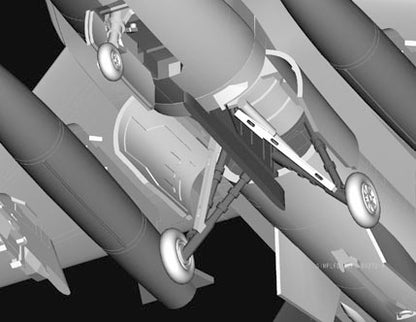 Hobby Boss 1/72 F-16C Fighting Falcon model kit 80274, image 7