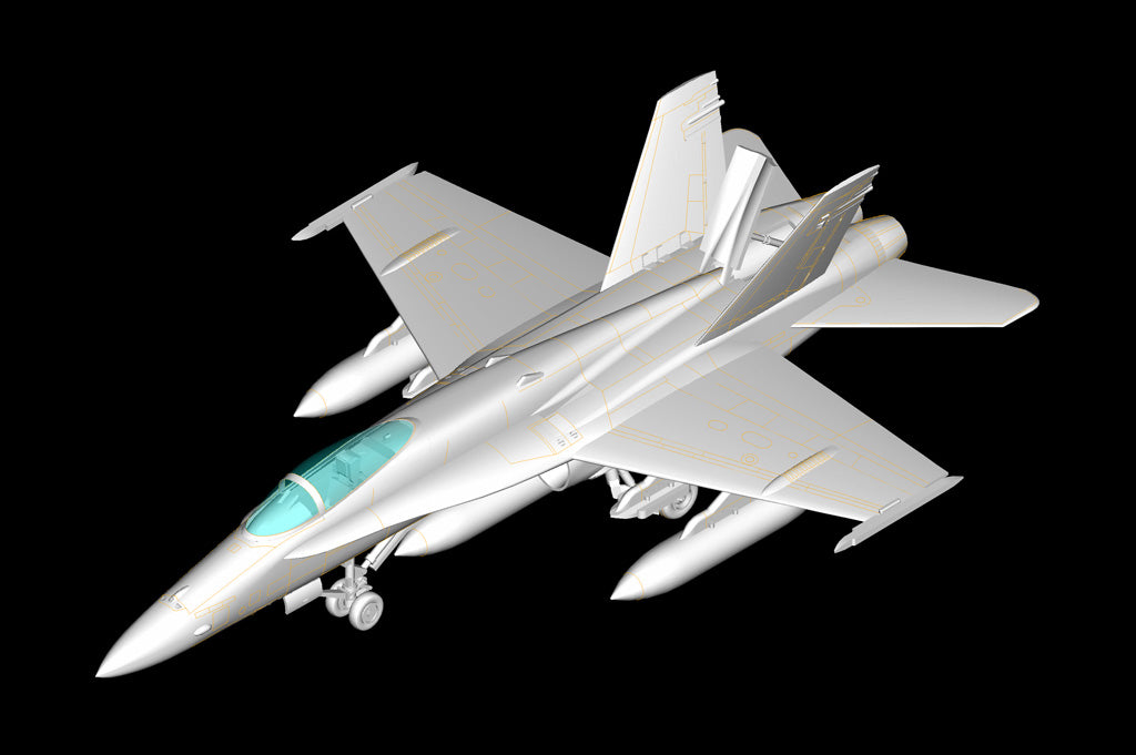 Hobby Boss 1/72 F/A-18A Hornet model kit 80268, image 4
