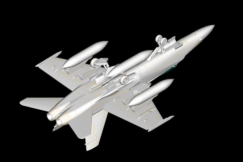 Hobby Boss 1/72 F/A-18A Hornet model kit 80268, image 5