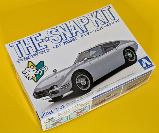 1/32 Aoshima - Snap Kit Nissan S30 Fairlady Z Silver with Custom Wheels