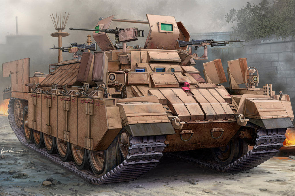 Hobby Boss 1/35 IDF Nagmachon APC model kit 83871, box art