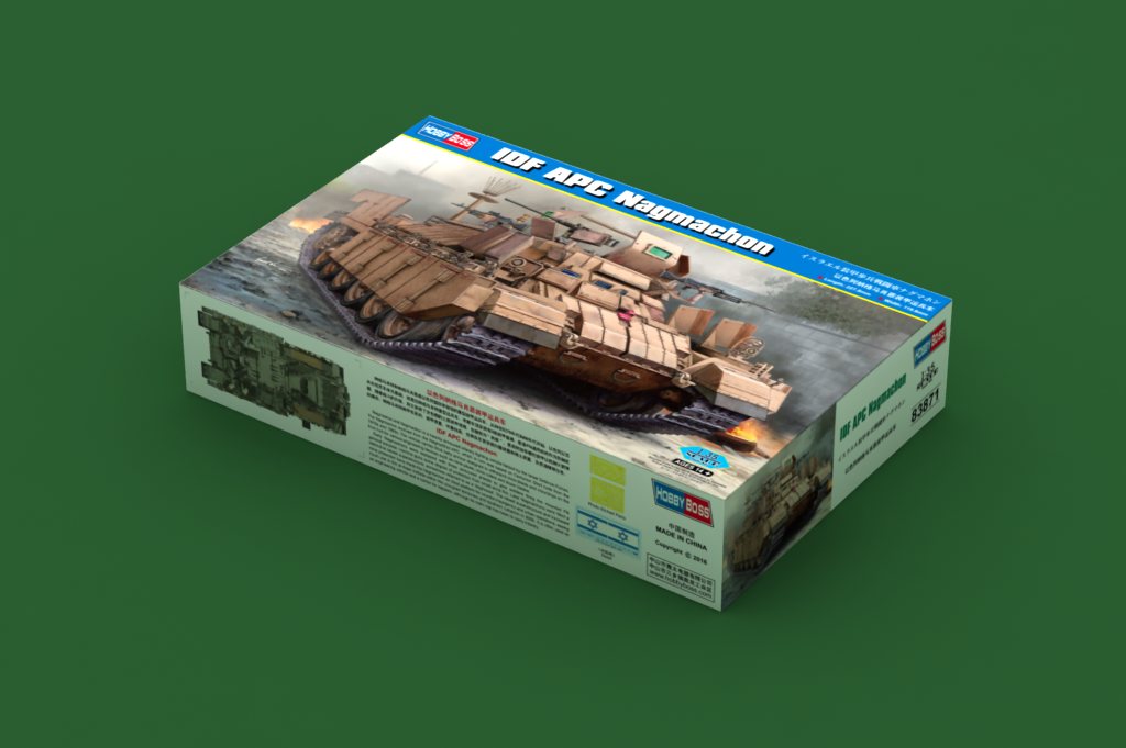 Hobby Boss 1/35 IDF Nagmachon APC model kit 83871, image 2