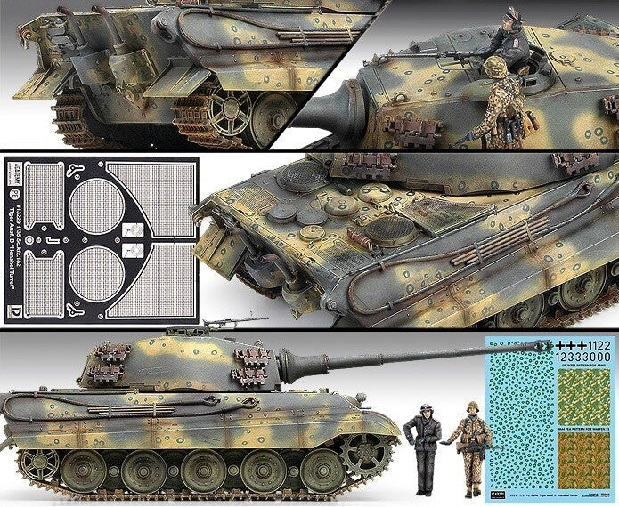 1/35 Academy - German Army King Tiger "Last Production" Heavy Tank