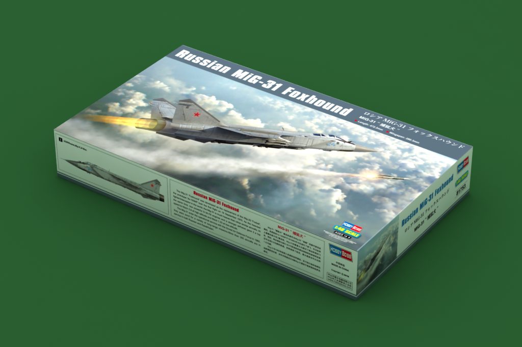Hobby Boss 1/48 Mikoyan MiG-31 Foxhound model kit 81753, image 2