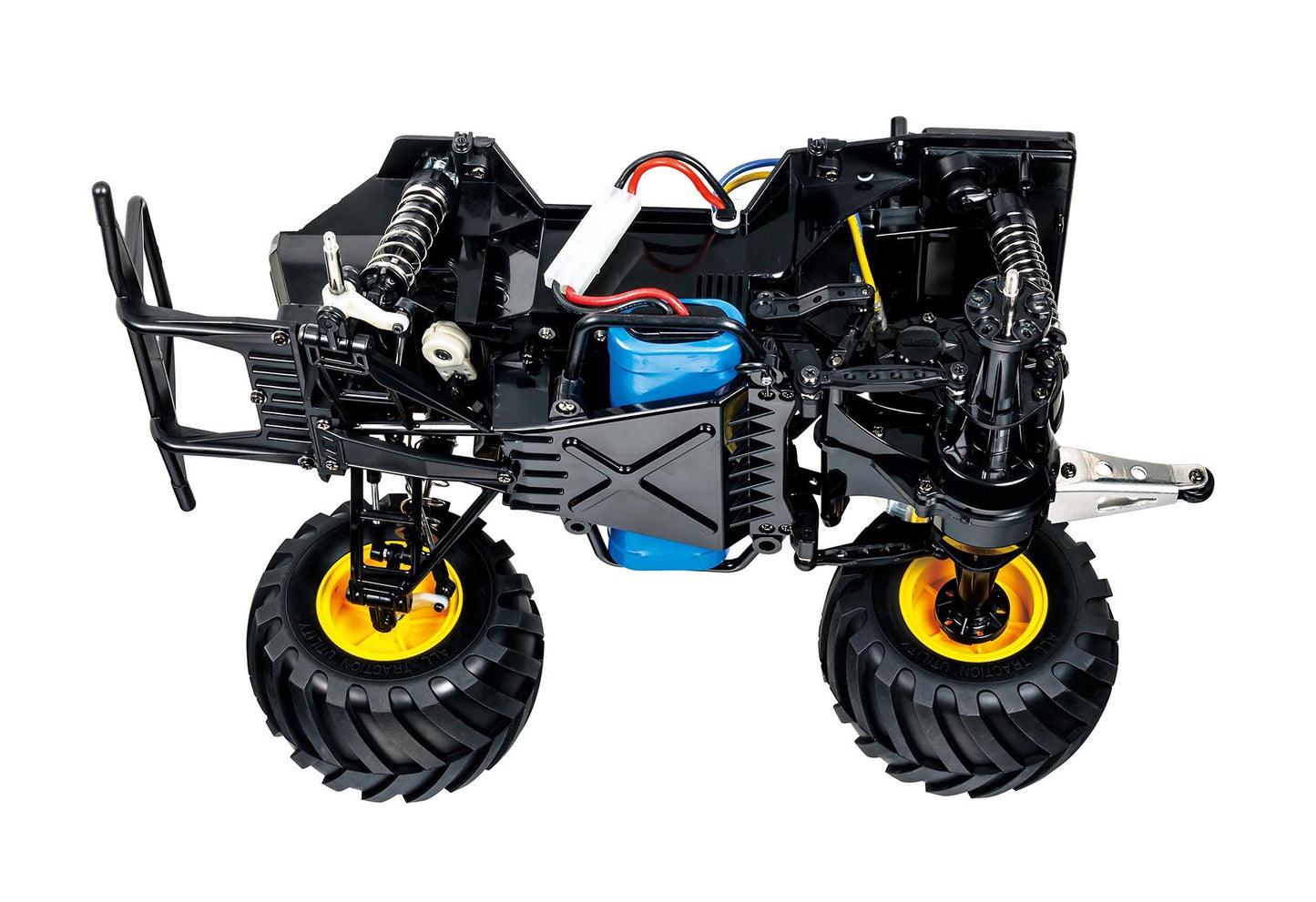 Tamiya Lunch Box EVO 58755 assembled R/C buggy - side profile