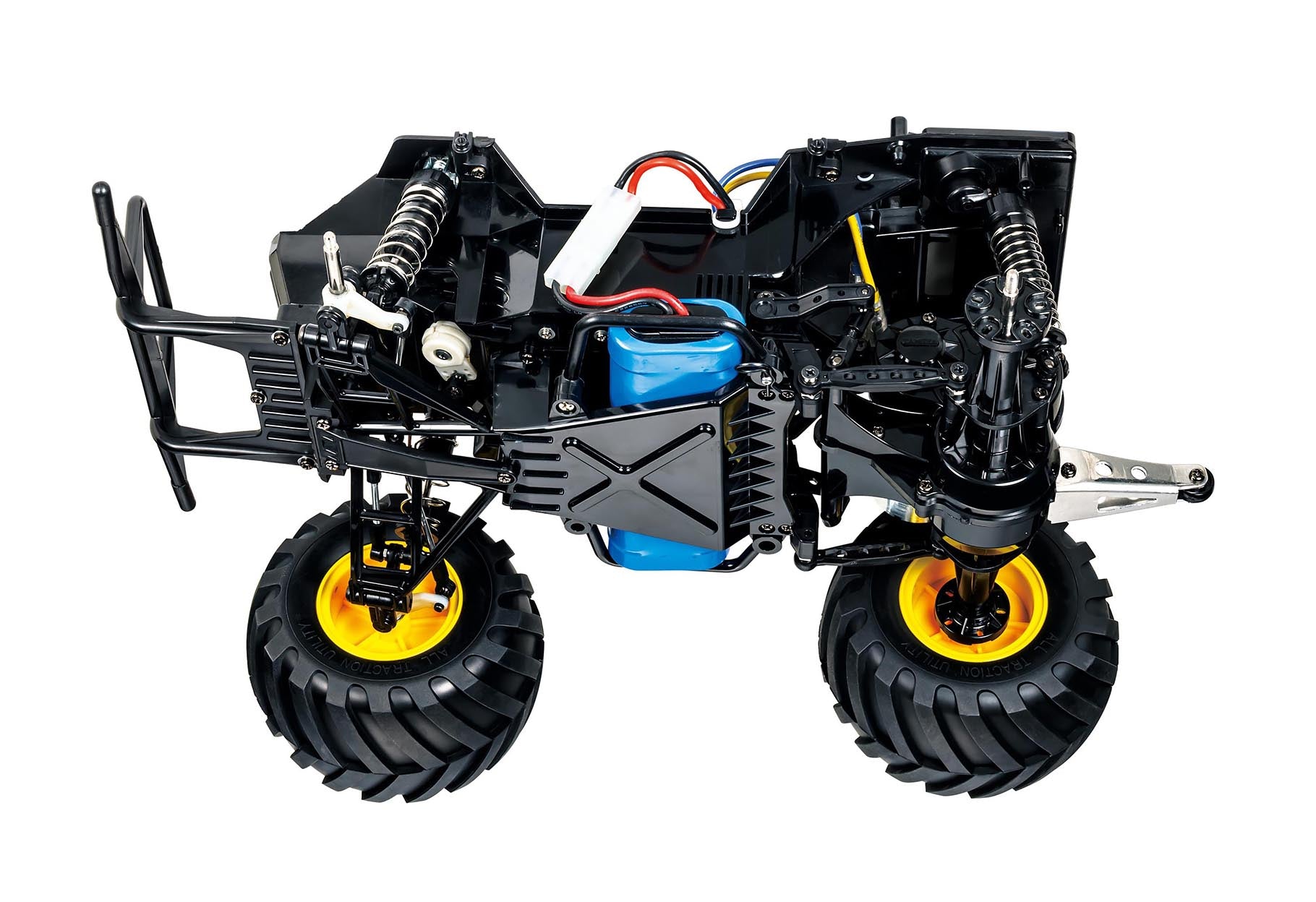 Tamiya Lunch Box EVO 58755 assembled R/C buggy - side profile