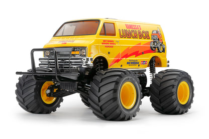 Tamiya Lunch Box EVO 58755 R/C buggy - front three-quarter view