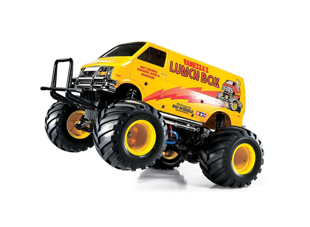 Tamiya Lunch Box EVO 58755 R/C buggy - rear three-quarter view