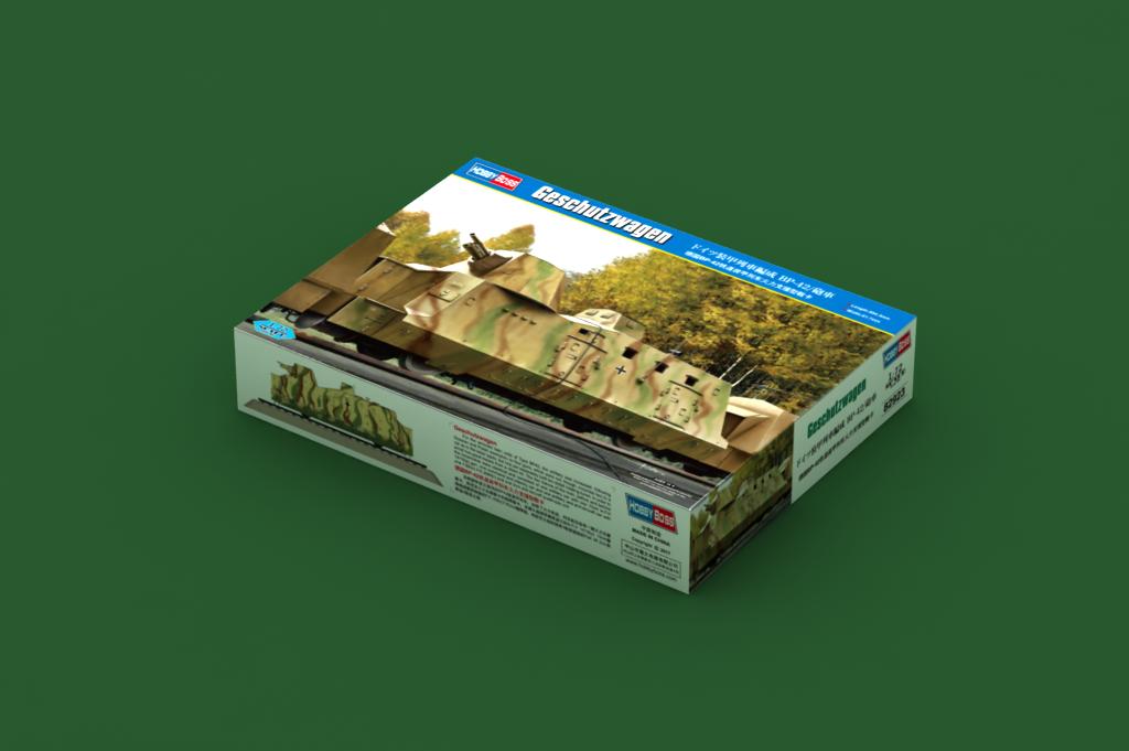 Hobby Boss 1/72 German BP-42 Geschutzwagen model kit 82923, image 2
