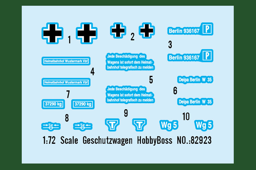 Hobby Boss 1/72 German BP-42 Geschutzwagen model kit 82923, image 3