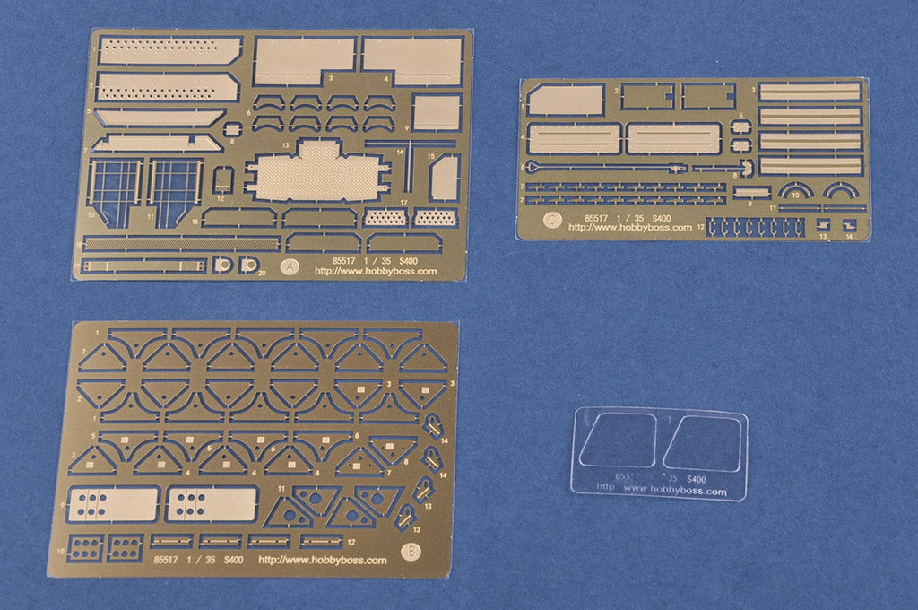 Hobby Boss 1/35 Russian BAZ-64022 with 5P85TE2 S-400 Launcher model kit 85517, image 20