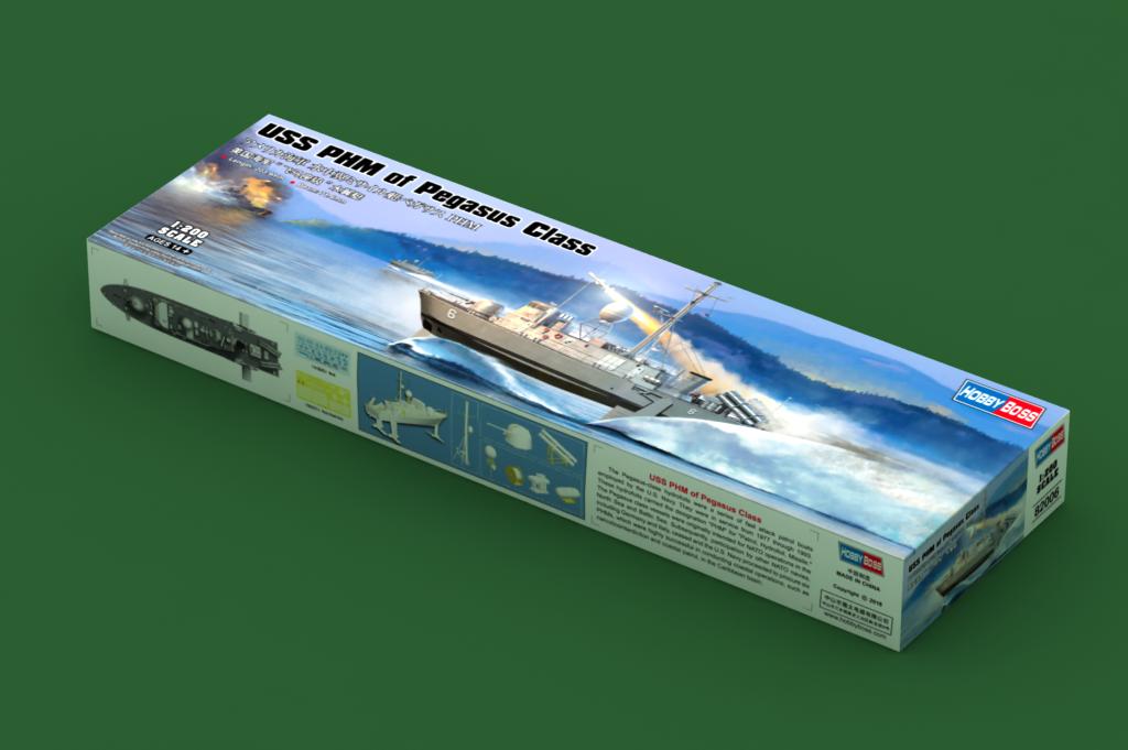 Hobby Boss 1/200 USS Hercules PHM-2 Patrol Hydrofoil model kit 82006, image 2