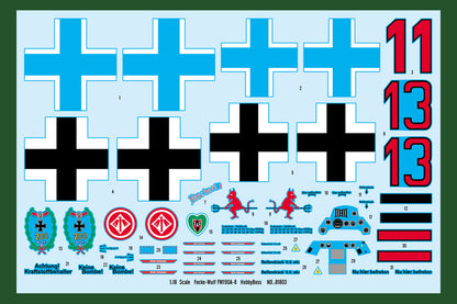 Hobby Boss 1/18 Focke-Wulf Fw 190A-8 model kit 81803, image 3