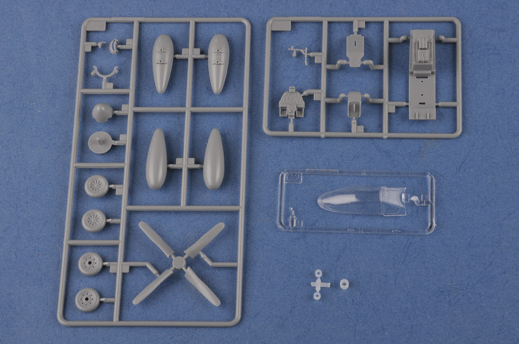 Hobby Boss 1/48 P-51D Mustang Yellow Nose model kit 85808, image 7