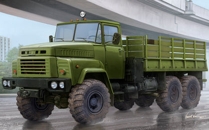 Hobby Boss 1/35 Russian KrAZ-260 Cargo Truck model kit 85510, box art