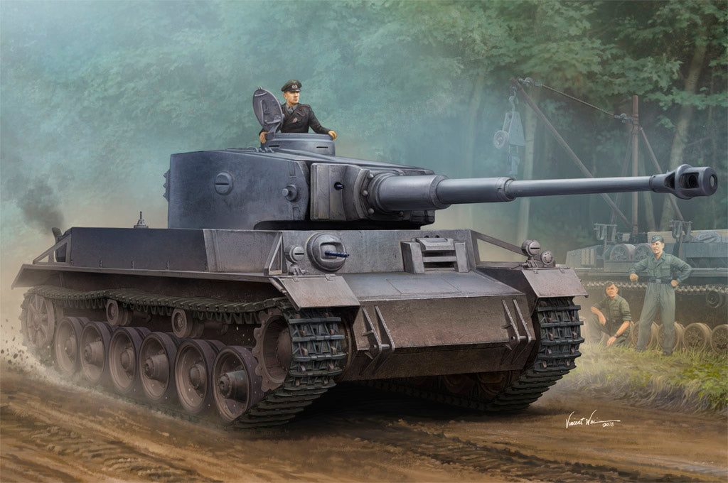 Hobby Boss 1/35 German VK 30.01(P) Prototype Tank model kit 83891, box art