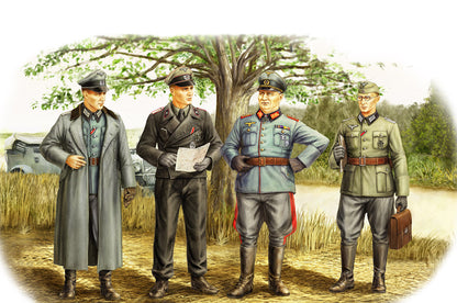 Hobby Boss 1/35 German Officer model kit 84406, box art
