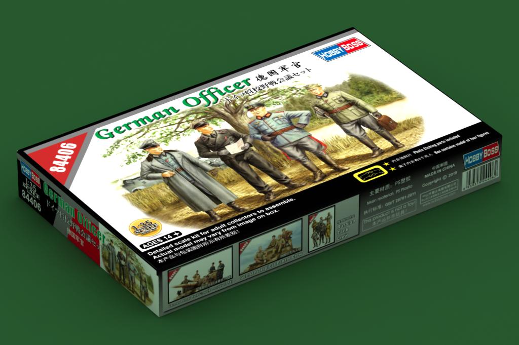 Hobby Boss 1/35 German Officer model kit 84406, image 2